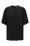 shiny satin viscose t-shirt