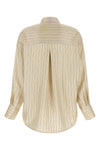 striped silk shirt