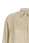 striped silk shirt