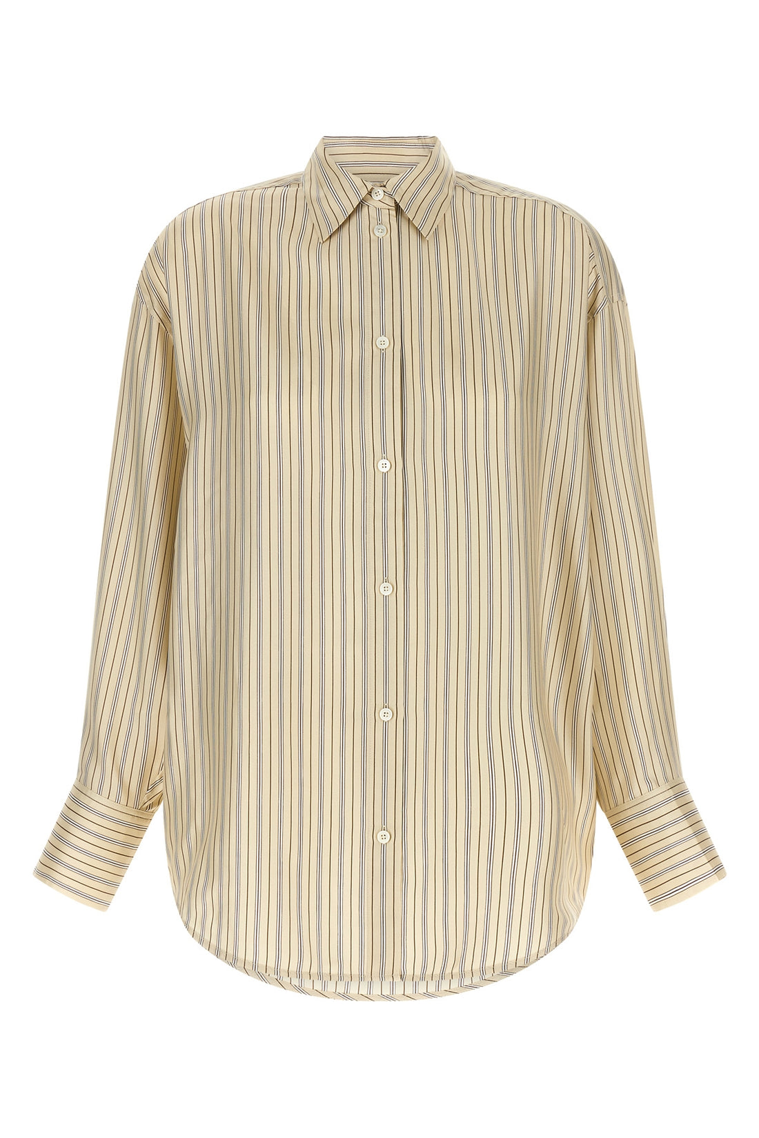 TOTEME 32 striped silk shirt