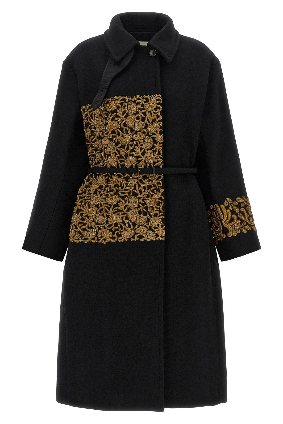 the dries van noten rain coat redefines the codes of outerwear through an aest