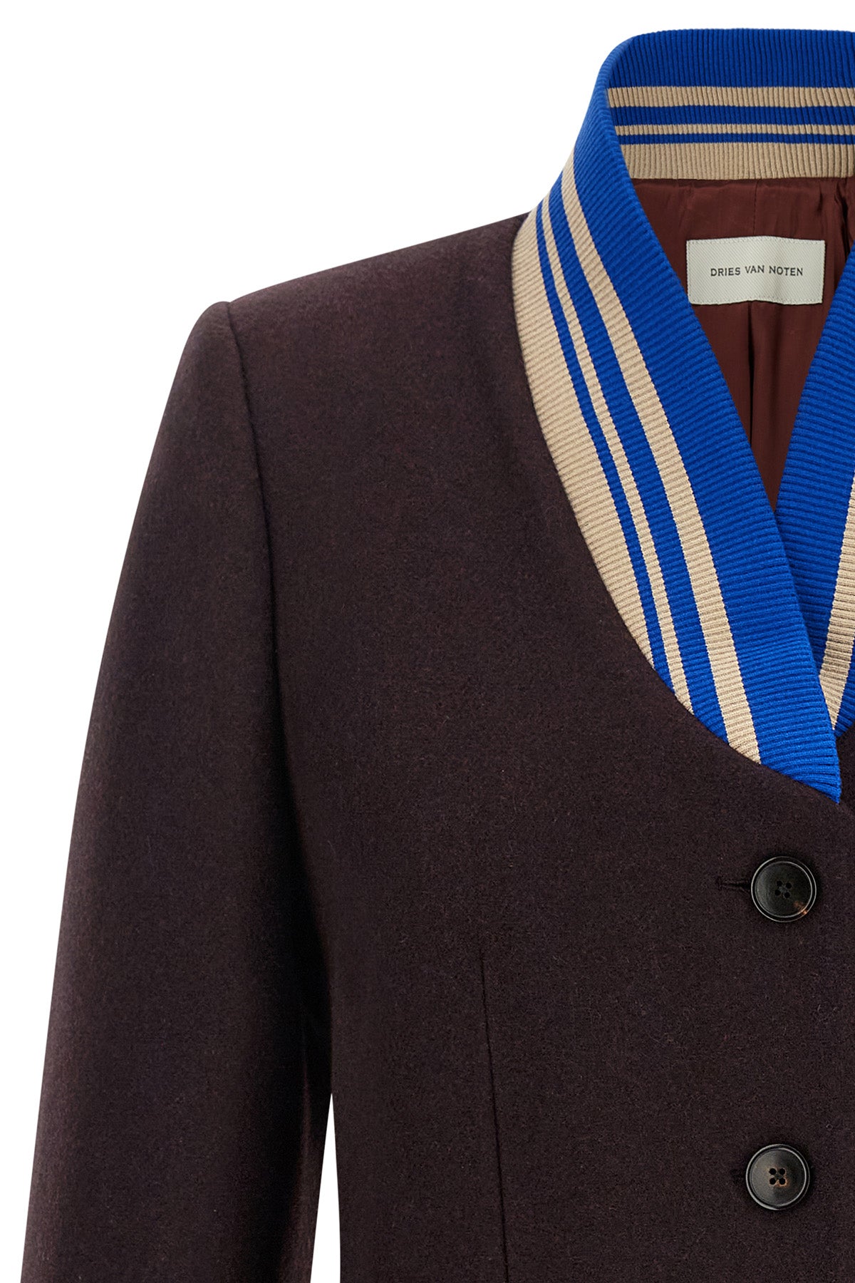 the dries van noten britt blazer redefines classic tailoring through an unexpe