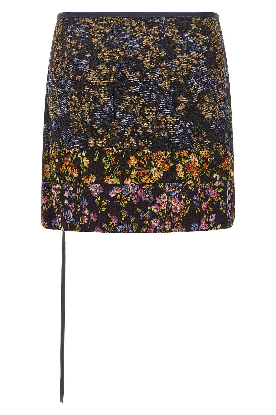 DRIES VAN NOTEN OS the dries van noten gabrinas miniskirt defines the silhouette through a rigorous
