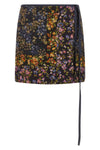 the dries van noten gabrinas miniskirt defines the silhouette through a rigorous