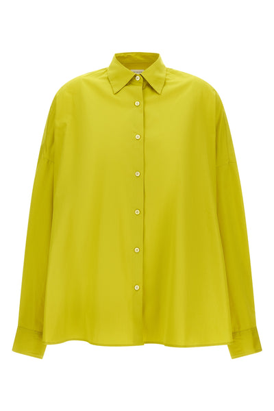 the dries van noten casia shirt redefines the volumes of classic tailoring thr