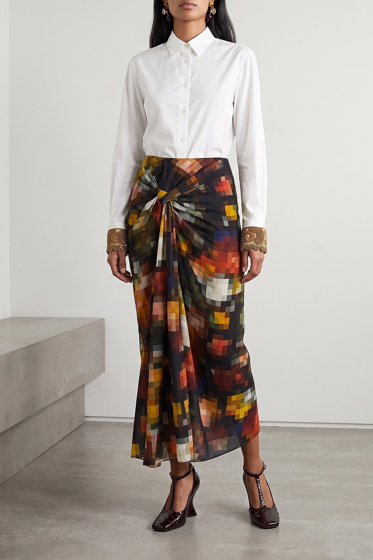 the dries van noten chloris shirt redefines the codes of classic tailoring throu