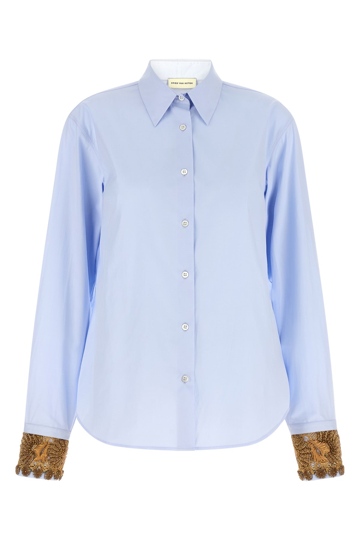 the dries van noten chloris shirt embodies a perfect sartorial dichotomy betwe