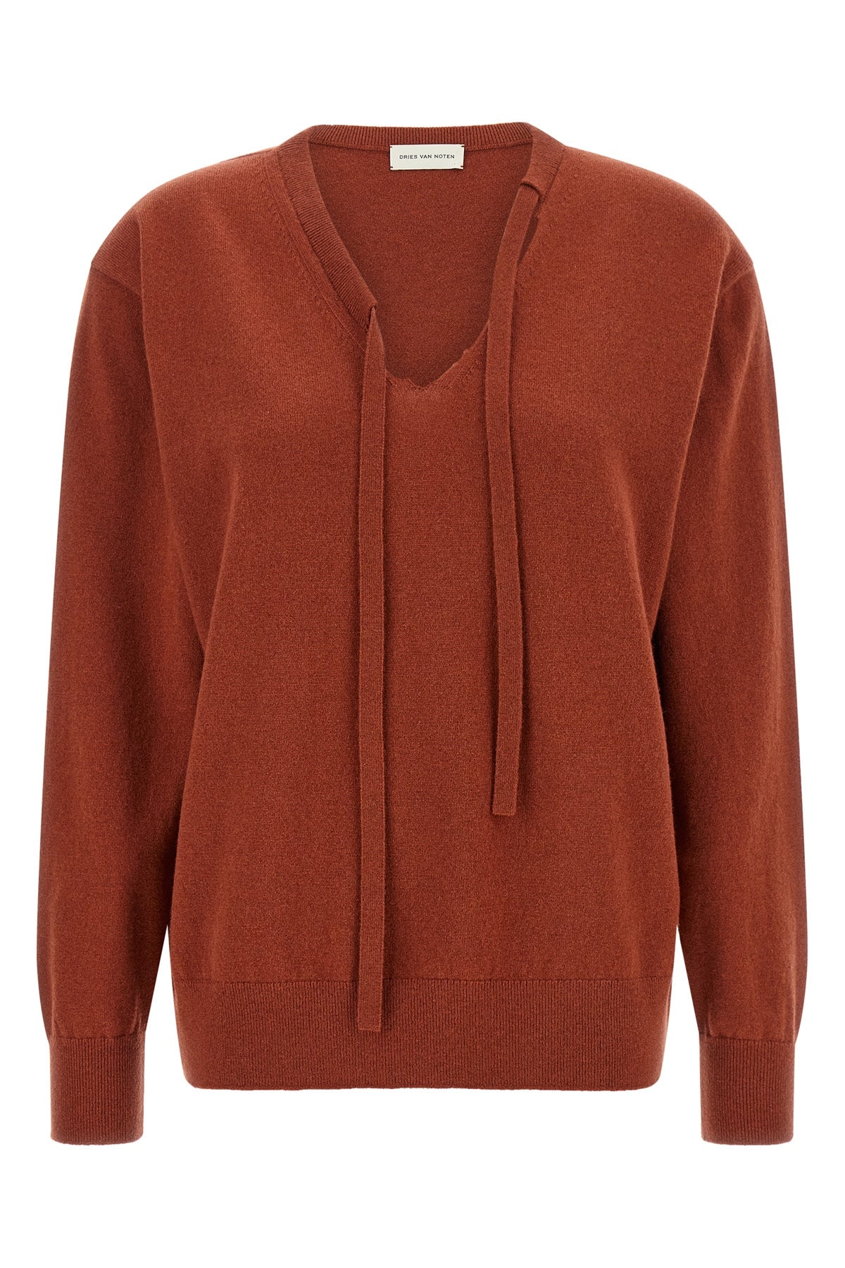 the dries van noten towie pure cashmere sweater redefines the codes of luxury kn