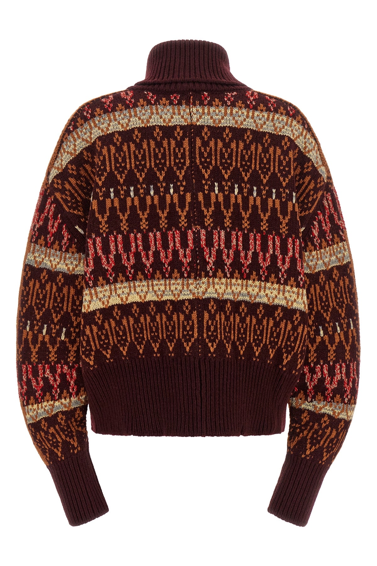 the dries van noten teda cardigan redefines knitwear through sculptural volume