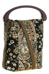 the dries van noten crispino handbag is distinguished by a compact silhouette