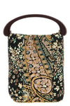 the dries van noten crispino handbag is distinguished by a compact silhouette