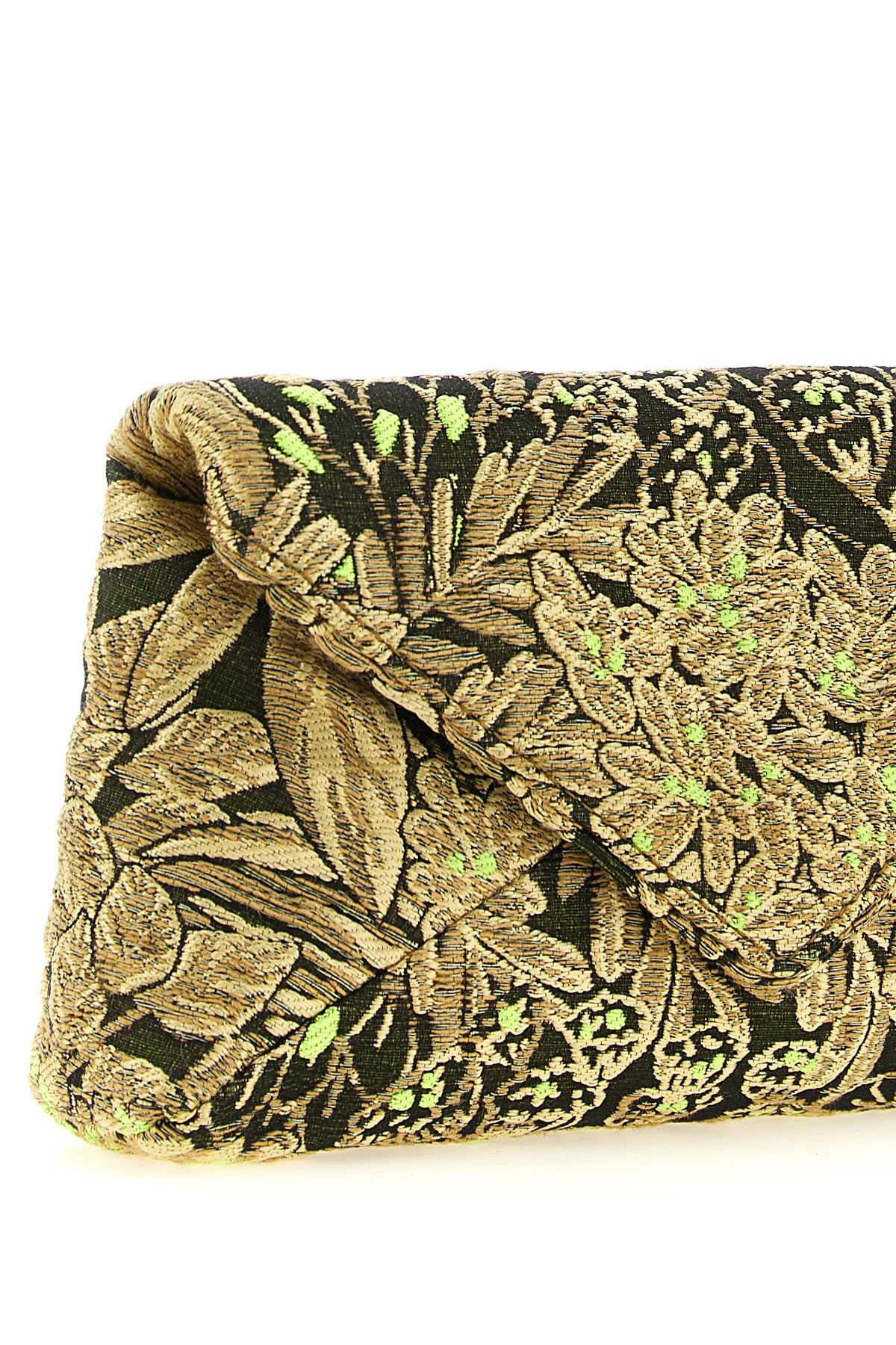 the dries van noten envelope clutch stands out for its structured envelope sil