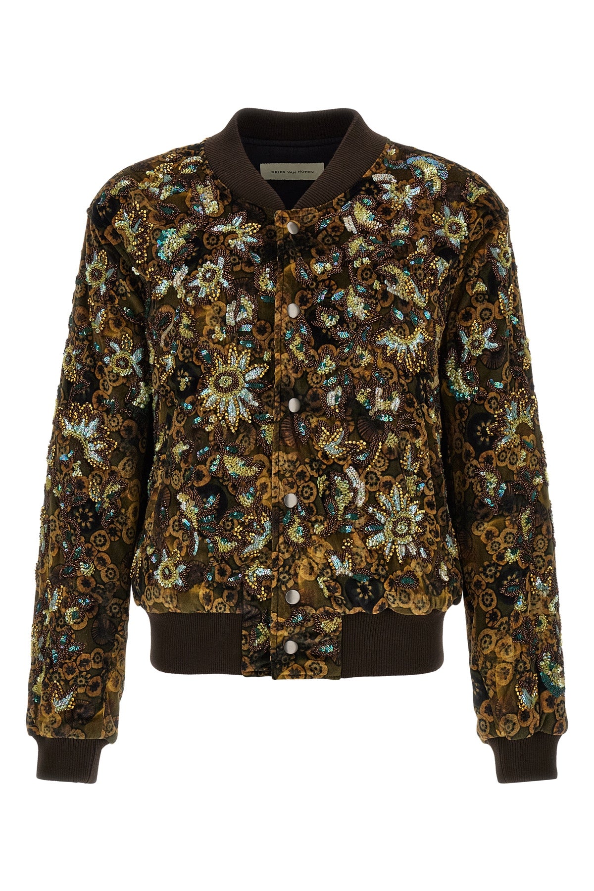 the valtor bomber jacket by dries van noten has a structured silhouette that enh