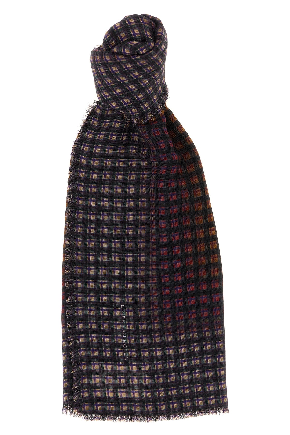 the dries van noten folk scarf
