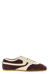 dries van noten sneakers feature a low-top silhouette defined by a retro-inspire
