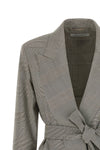 the max mara mxmnasello blazer redefines the codes of tailoring through a deco