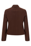 the max mara angizia double-breasted blazer defines a rigorous sartorial silho
