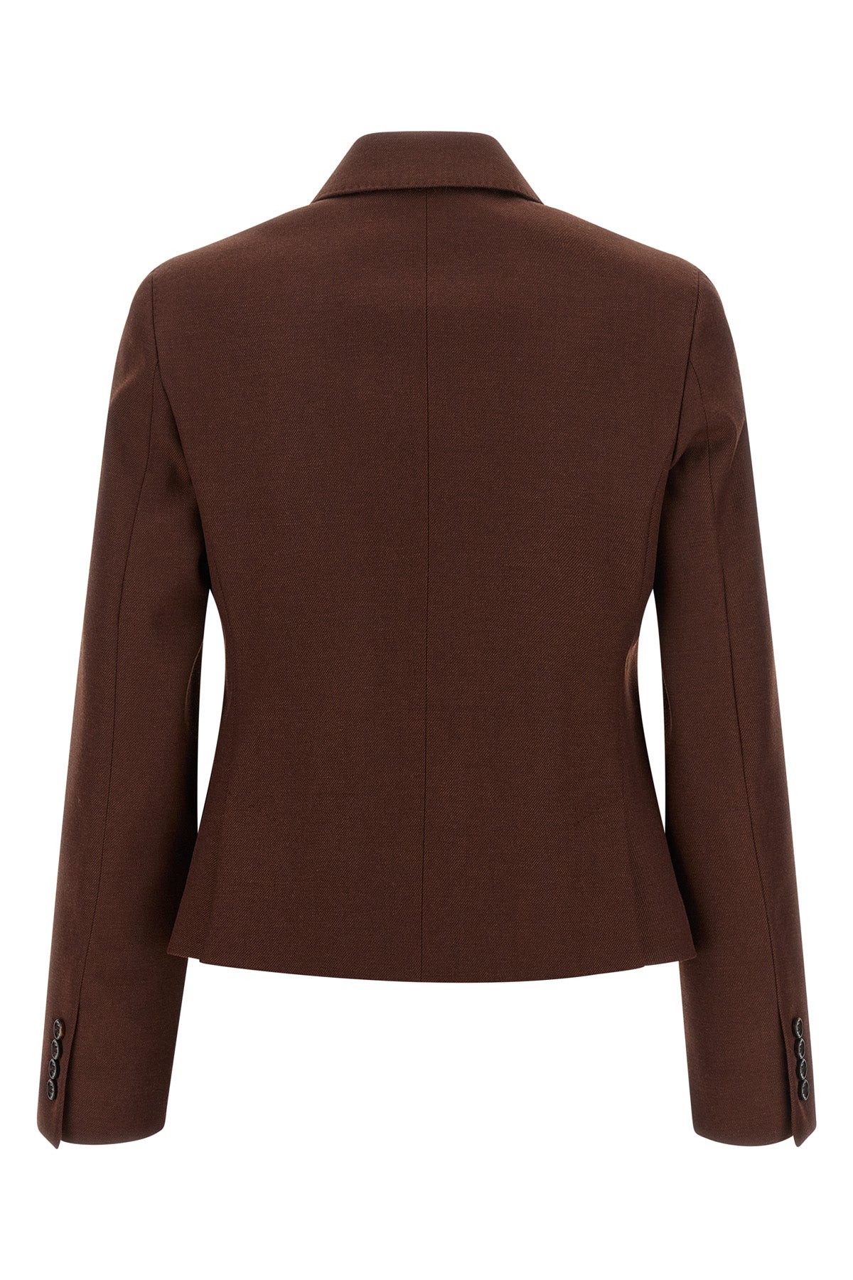 the max mara angizia double-breasted blazer defines a rigorous sartorial silho