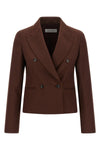 the max mara angizia double-breasted blazer defines a rigorous sartorial silho