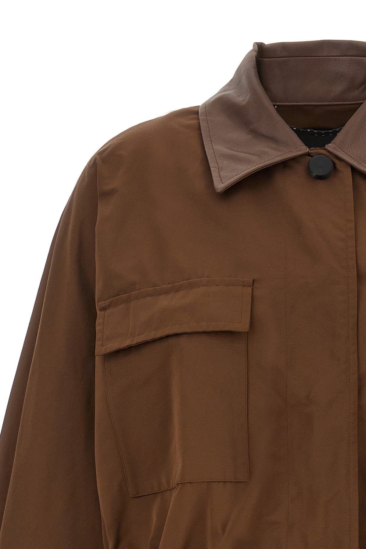 the max mara atelier platani jacket redefines the codes of outerwear through a