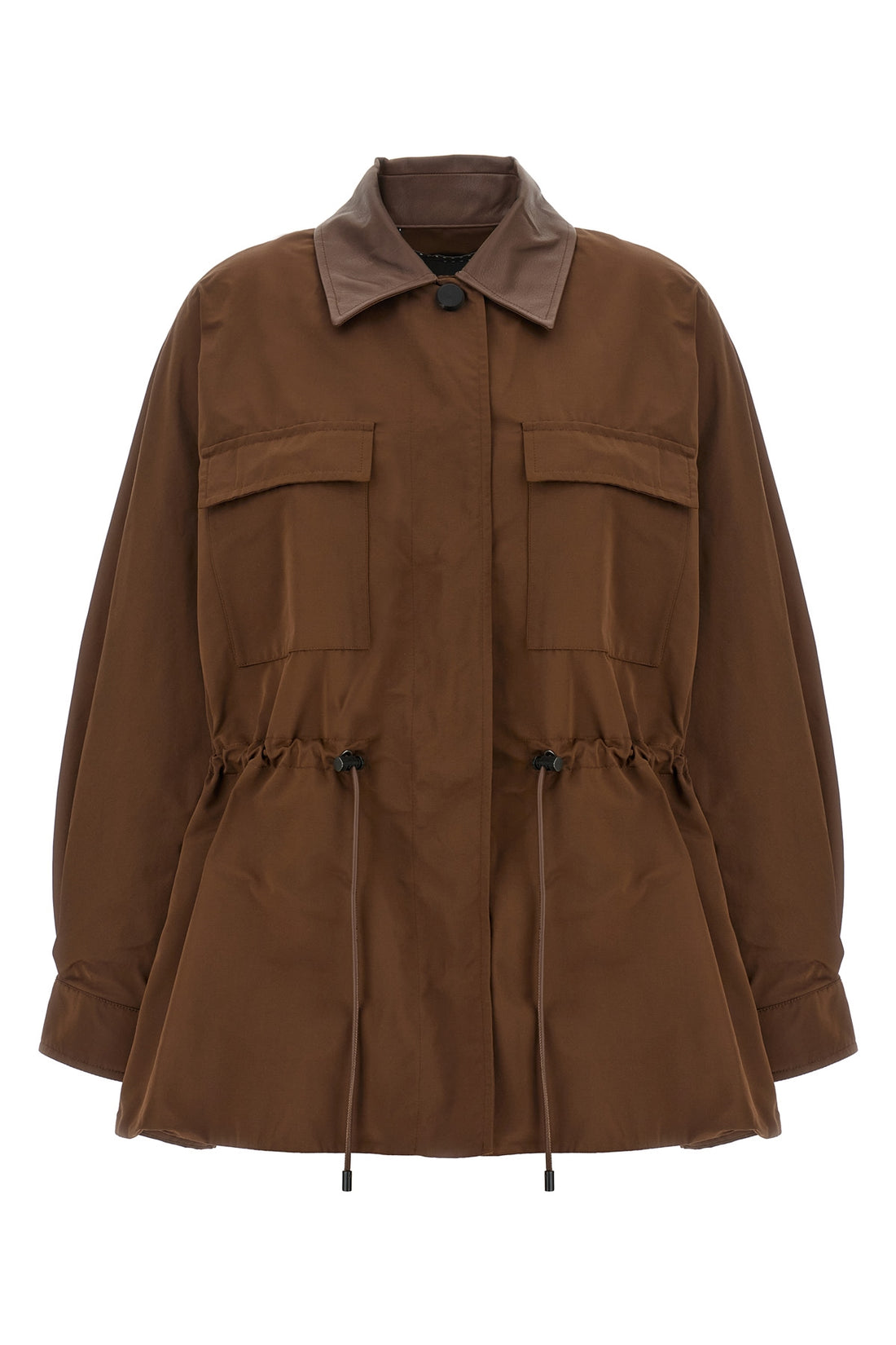 MAX MARA ATELIER 38 the max mara atelier platani jacket redefines the codes of outerwear through a