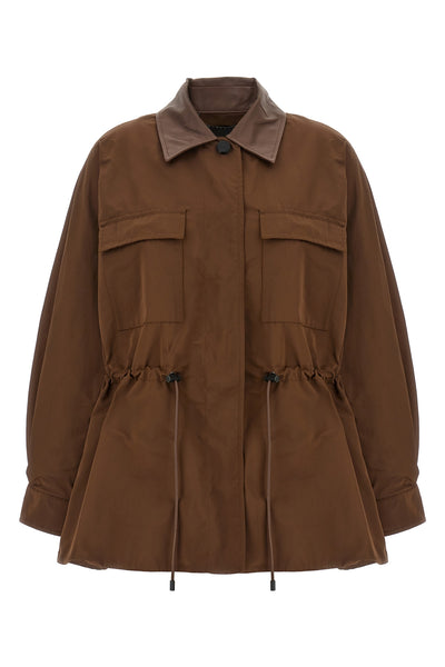 the max mara atelier platani jacket redefines the codes of outerwear through a