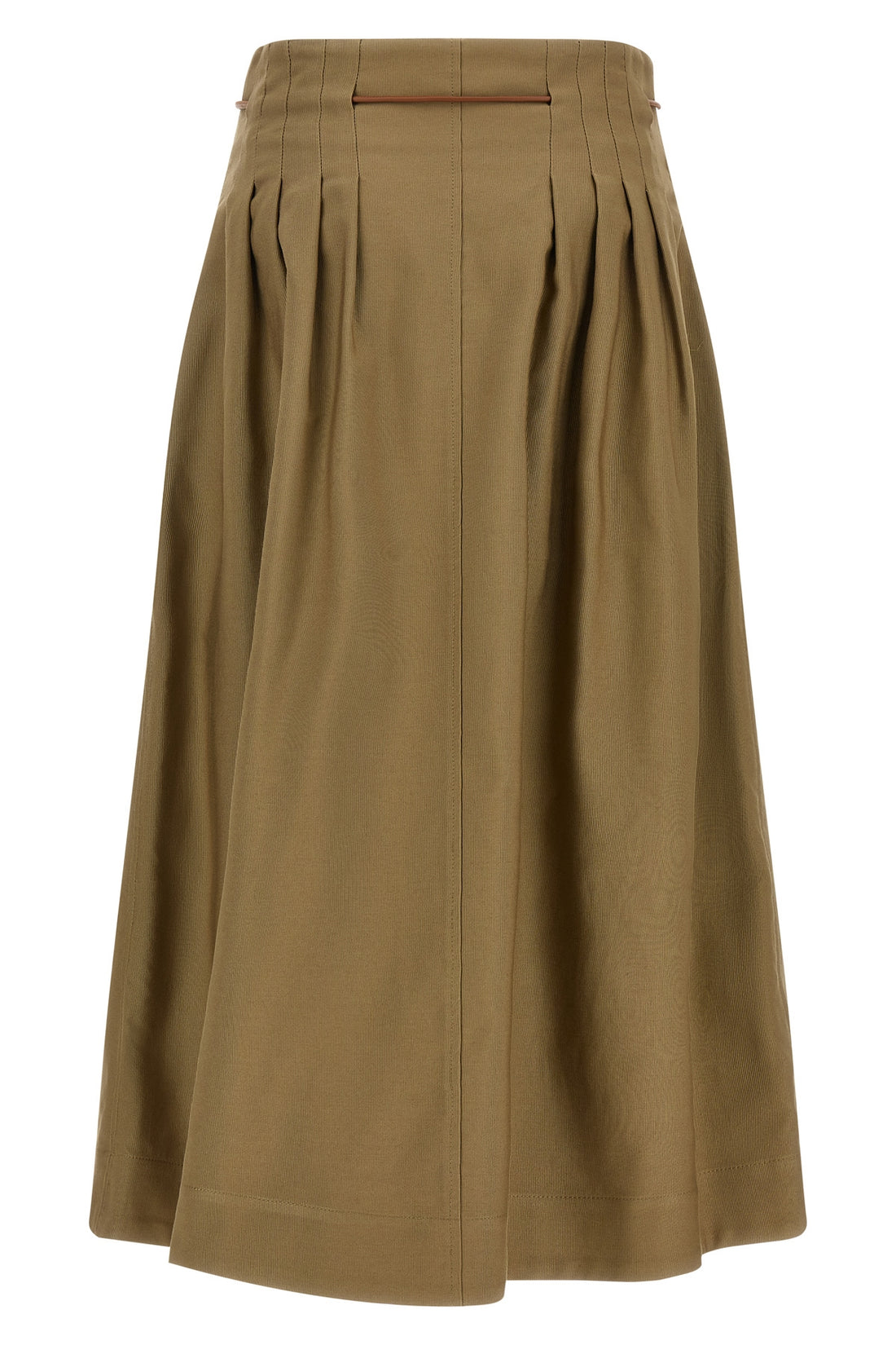 MAX MARA 38 the max mara mxmt midi skirt defines a flared silhouette through a rigorous sart