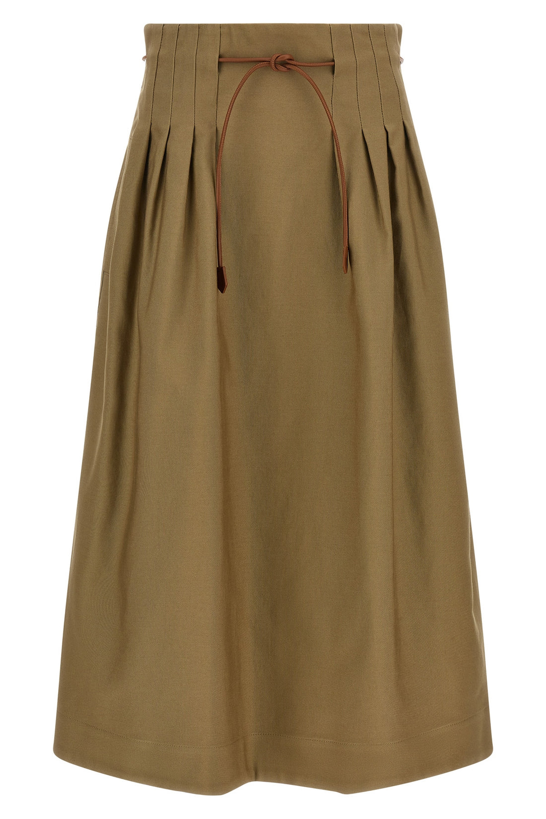 MAX MARA 38 the max mara mxmt midi skirt defines a flared silhouette through a rigorous sart
