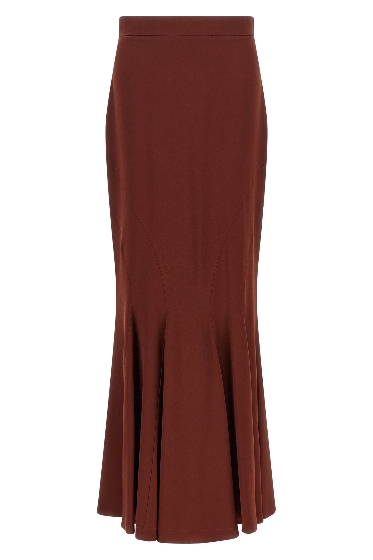 the max mara tabarin long skirt redefines evening elegance through a mermaid s