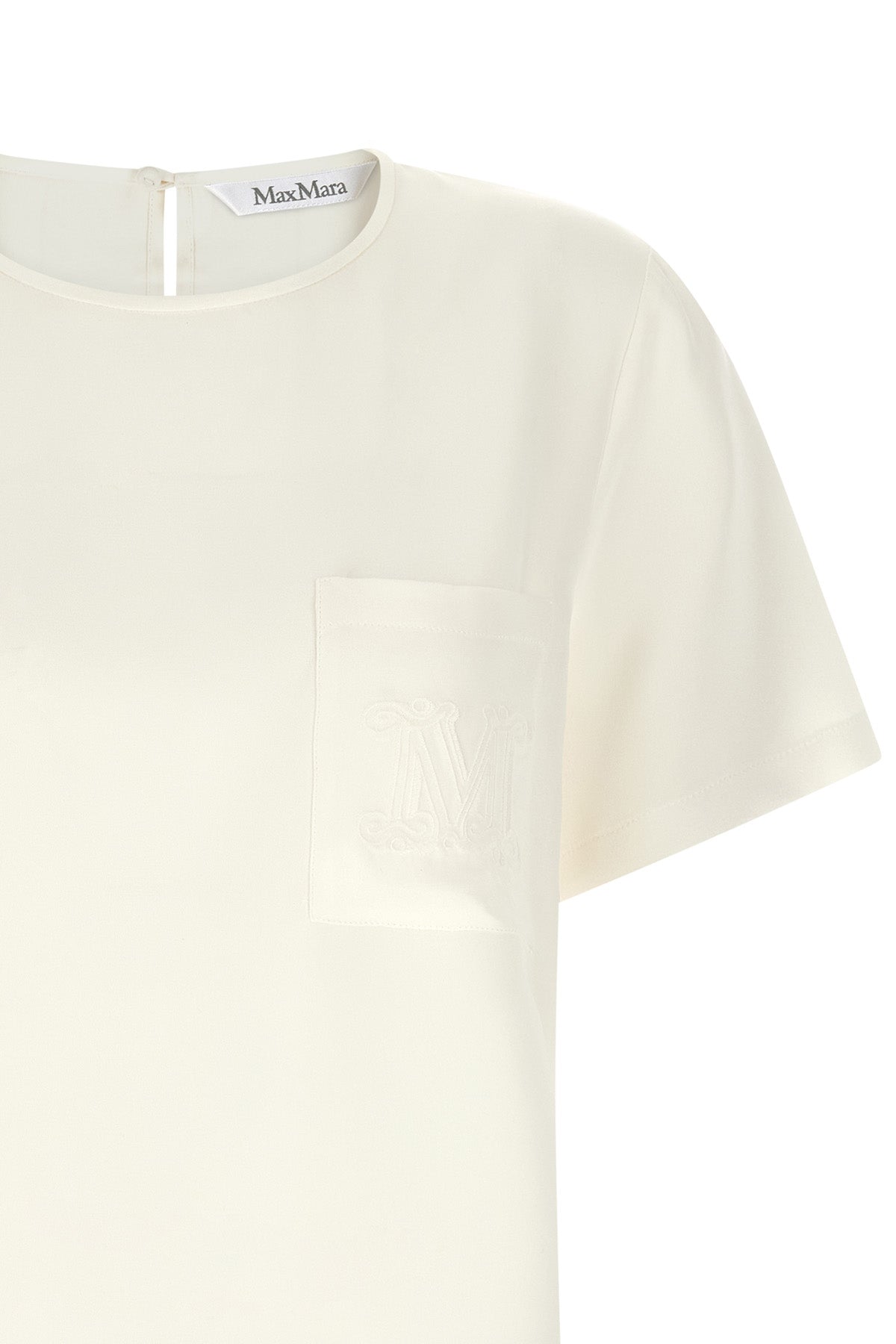 the max mara mxmpagano blouse sets a new standard of essential elegance throug