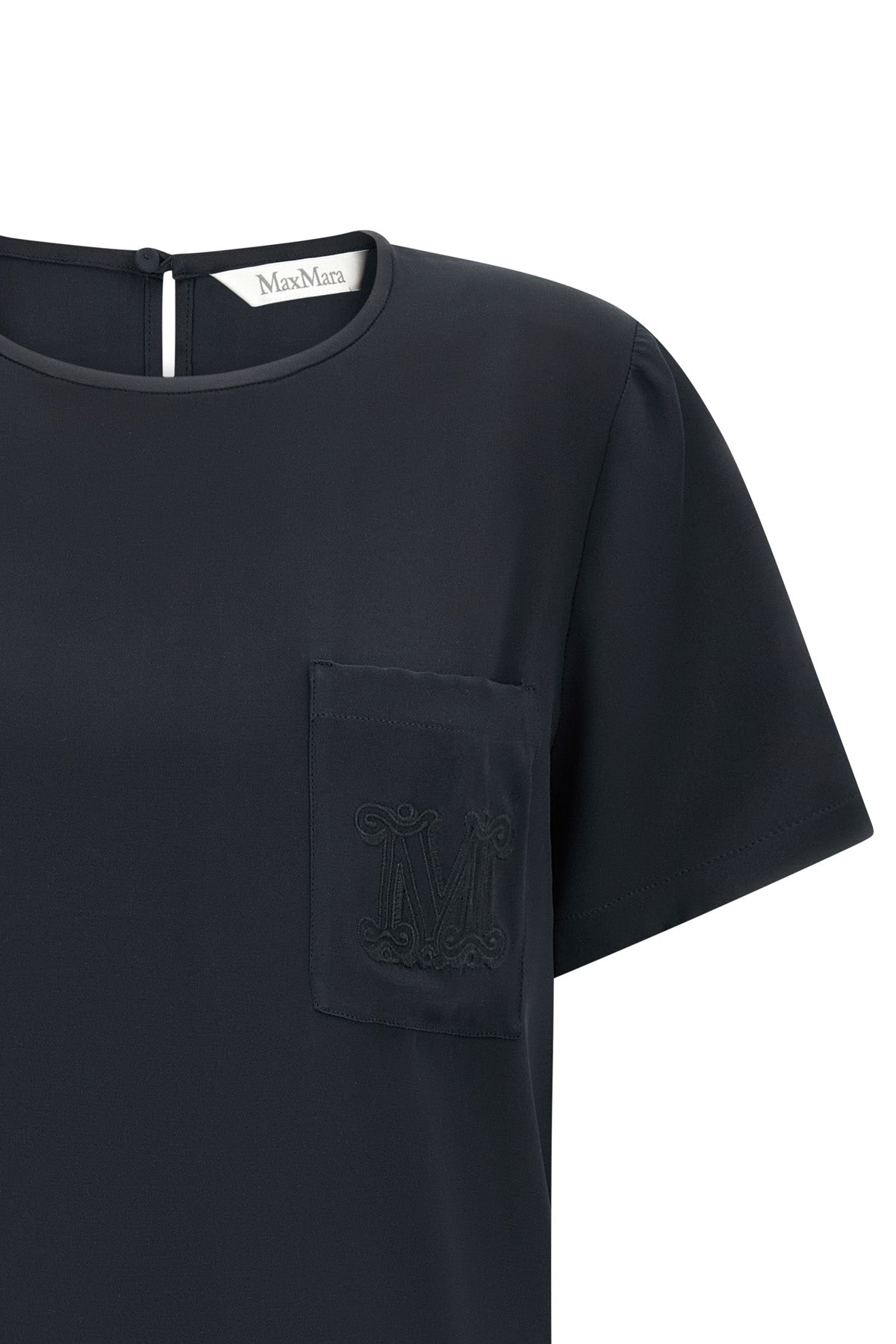 the max mara mxmpagano blouse redefines the concept of essentiality through im