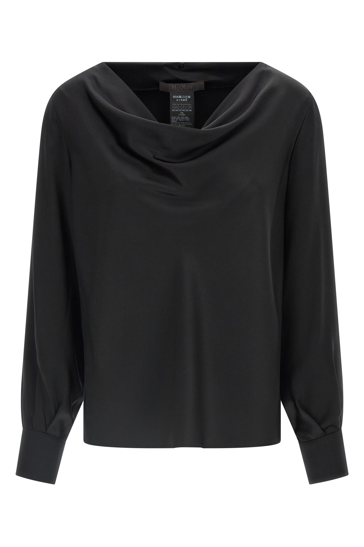 the max mara piano fiocchi blouse redefines everyday elegance through a fluid