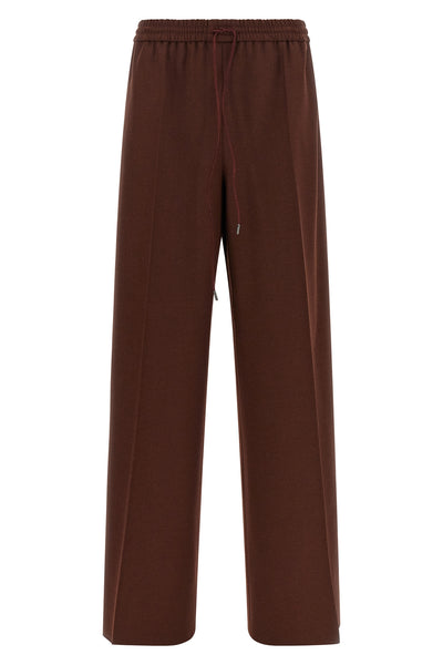 the max mara slalom trousers define a relaxed sartorial aesthetic through a wi