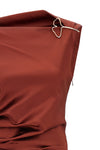 the max mara piano dream long dress redefines evening elegance through a sculp