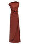 the max mara piano dream long dress redefines evening elegance through a sculp