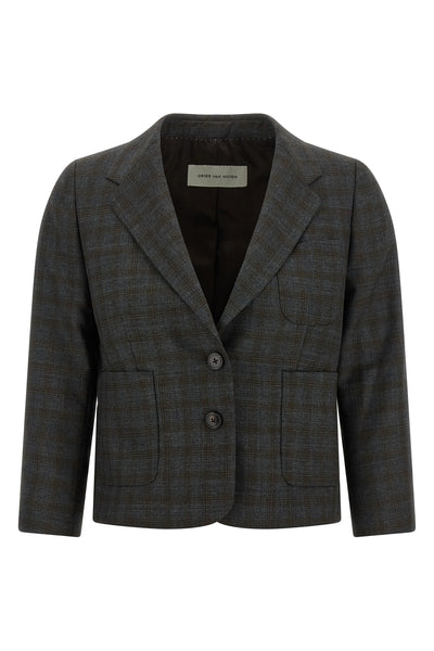 the dries van noten bamis blazer redefines classic tailoring through a softly