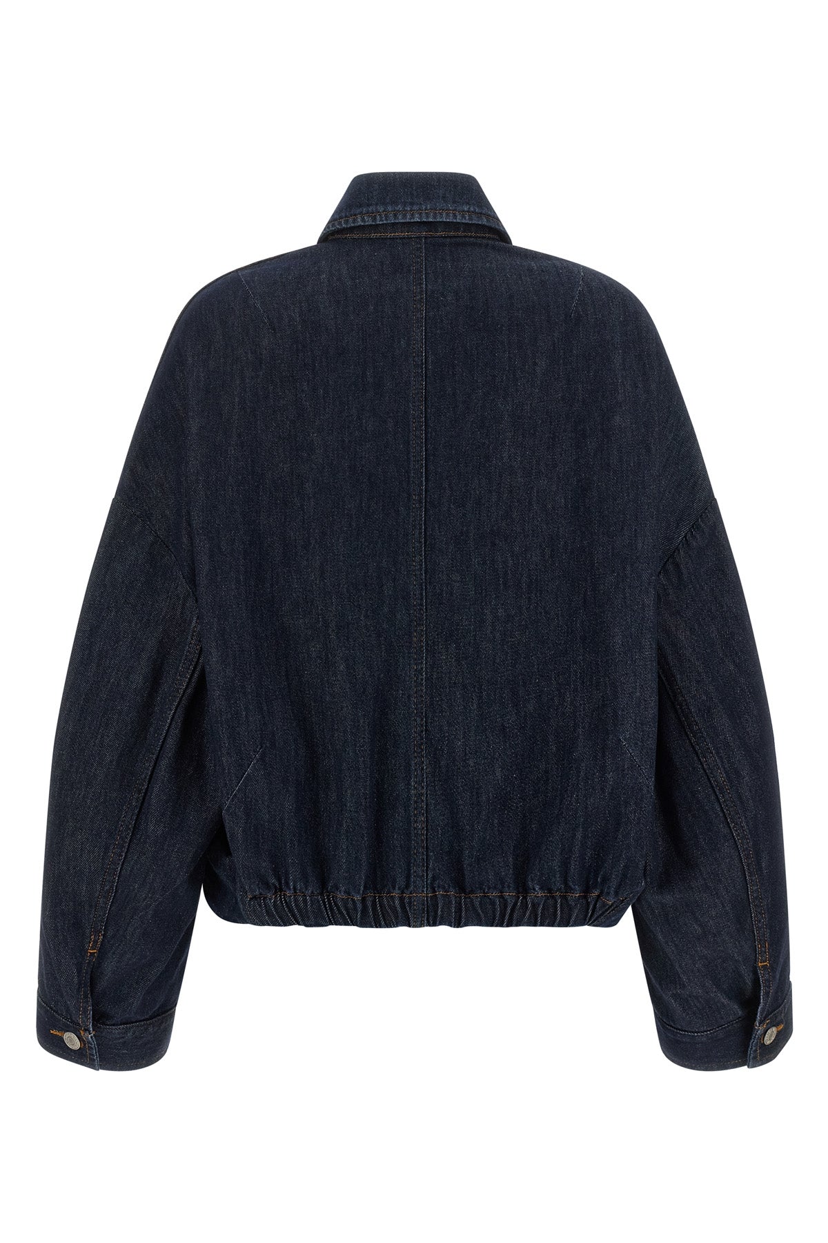 dries van noten vesto denim jacket redefines casual outerwear through a sculpt