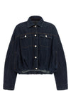dries van noten vesto denim jacket redefines casual outerwear through a sculpt