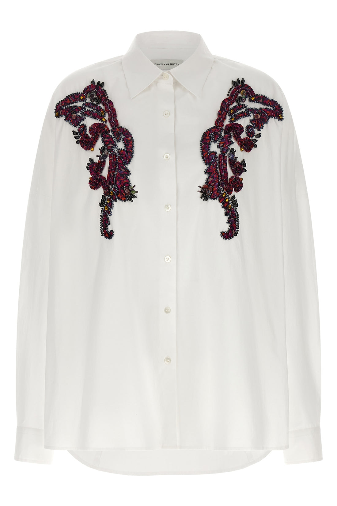 DRIES VAN NOTEN S the dries van noten casia shirt redefines classic tailoring through meticulous