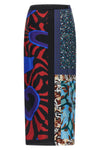 the dries van noten scarfy skirt exemplifies the brands mastery in the use of