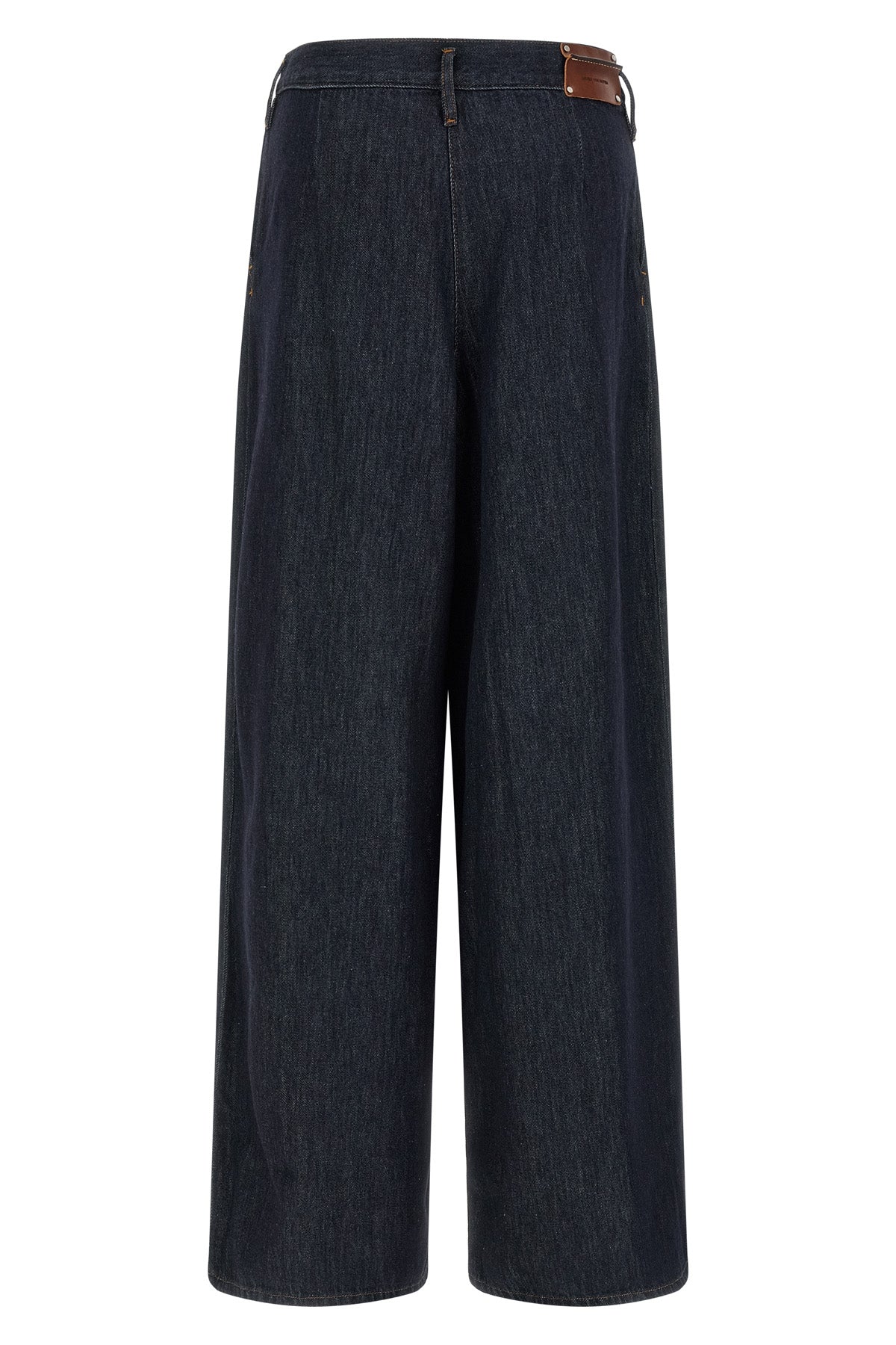 dries van notens pamplona jeans redefine denim codes through a silhouette of