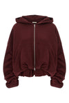 the dries van noten hannett hoodie redefines the volumes of casual wear throug