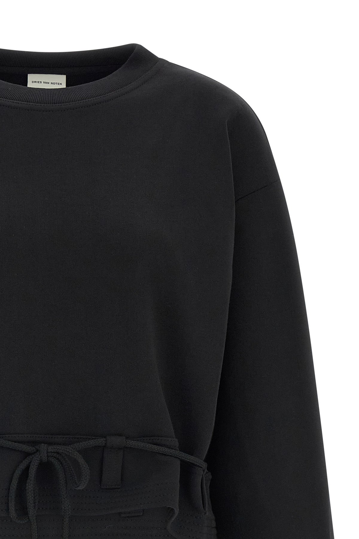 the dries van noten hasterfiela sweatshirt redefines the codes of the casual w