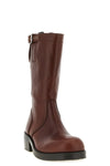dries van noten boots in fine cowhide define a structured silhouette in the midd