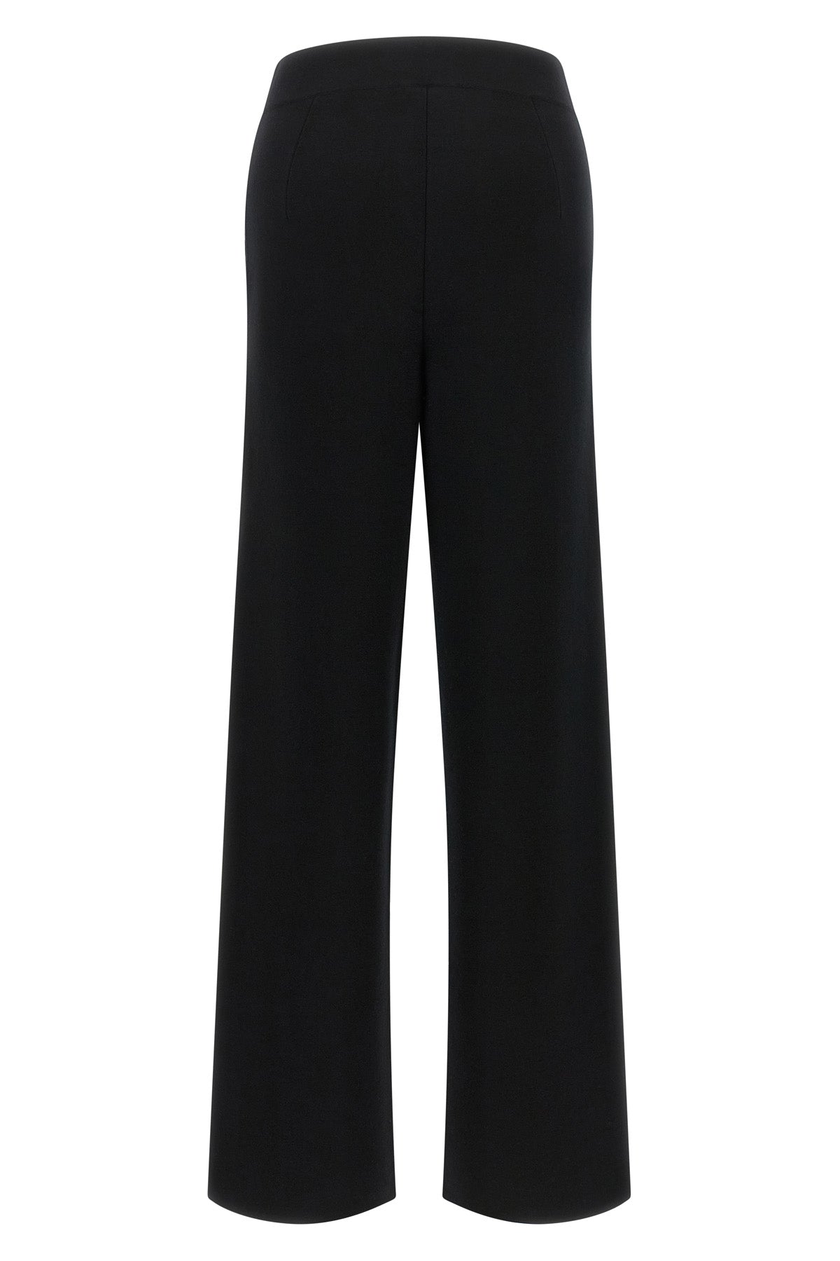 max mara baldo knit pants define an essential silhouette through a fluid sarto