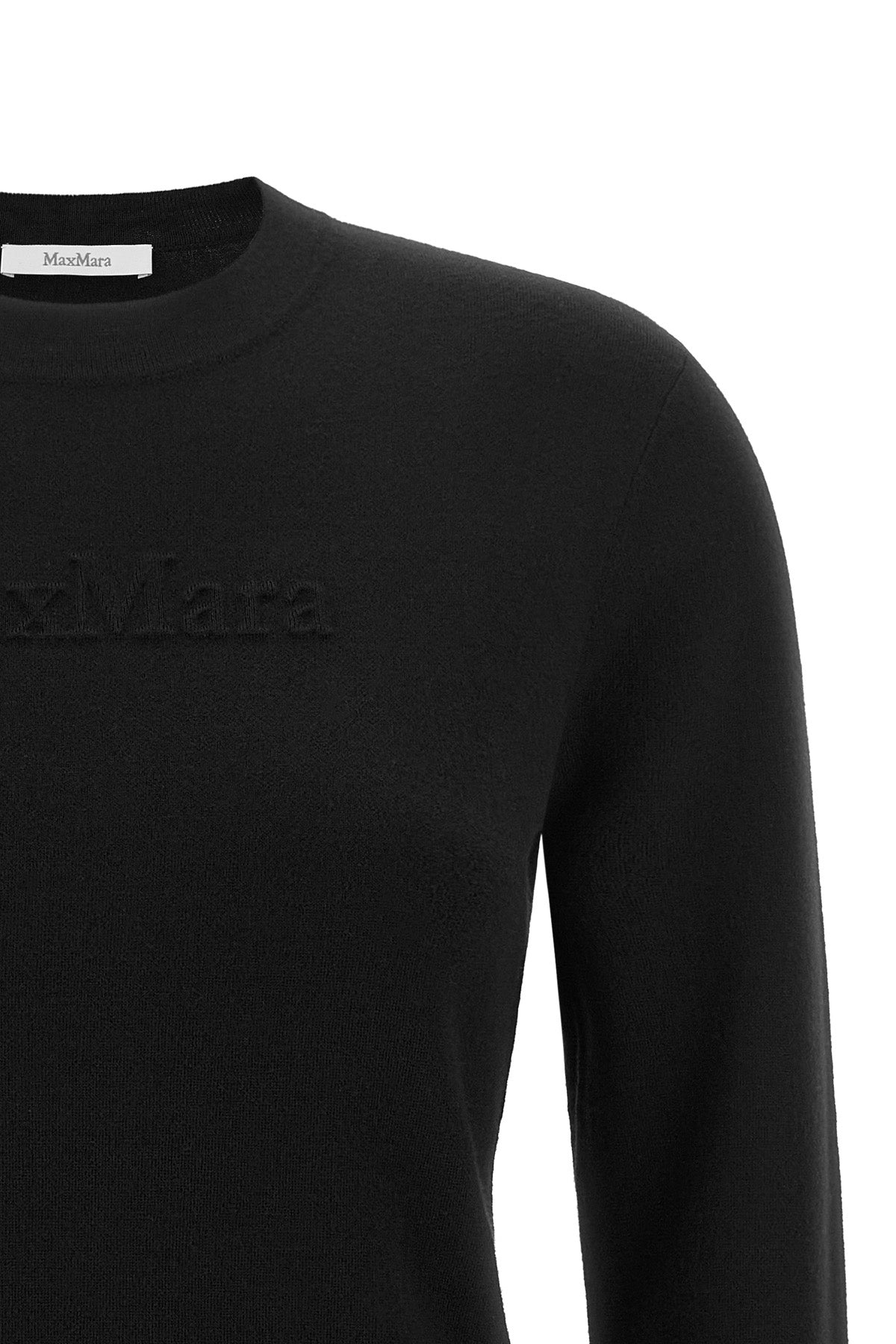 the max mara manto jersey is made of pure virgin wool