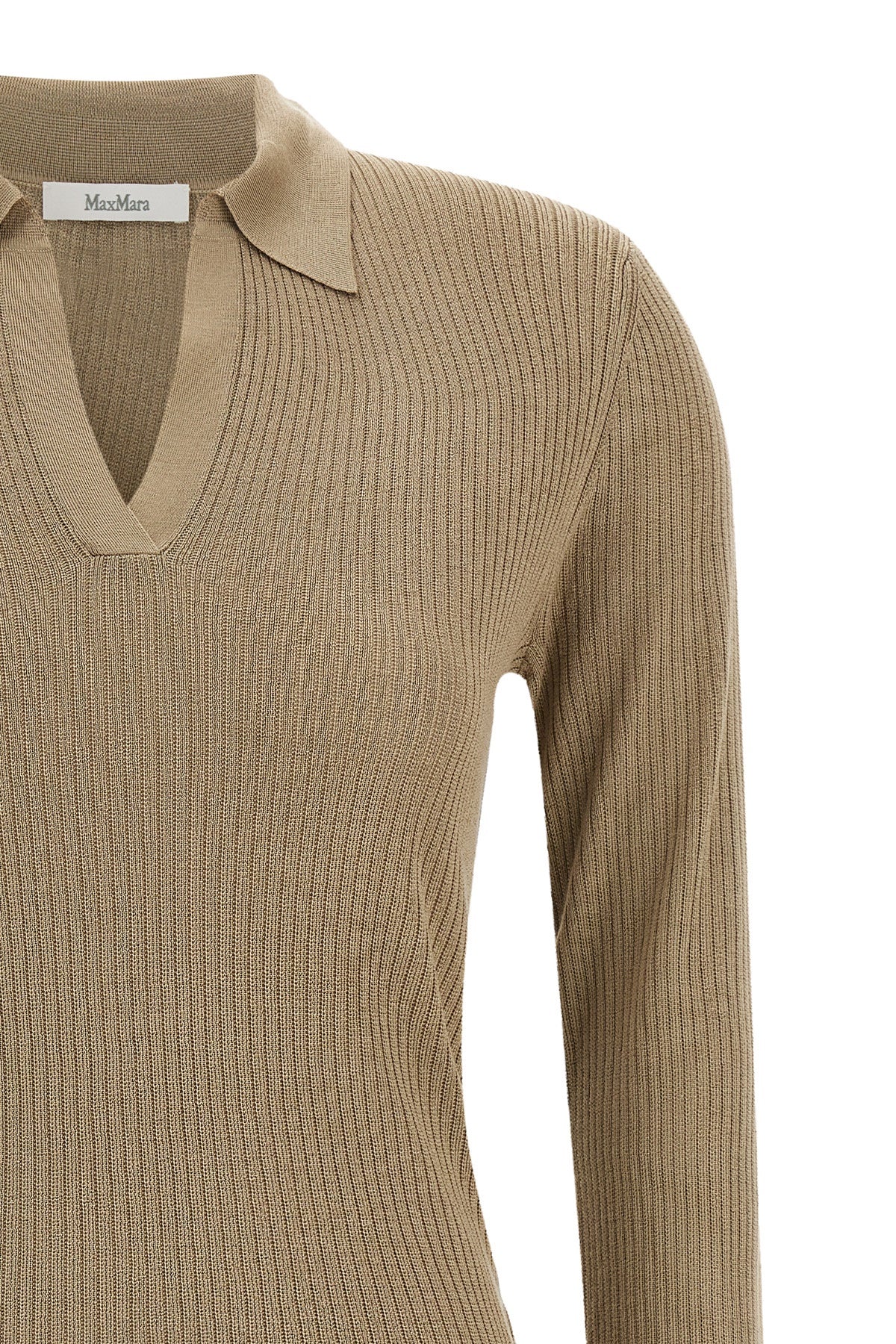the max mara gergo polo jersey sets a new standard of everyday elegance through