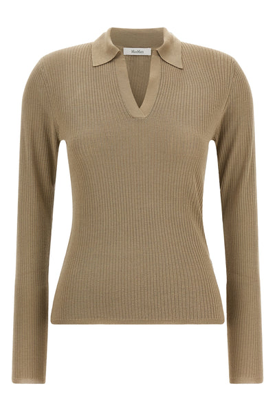 the max mara gergo polo jersey sets a new standard of everyday elegance through