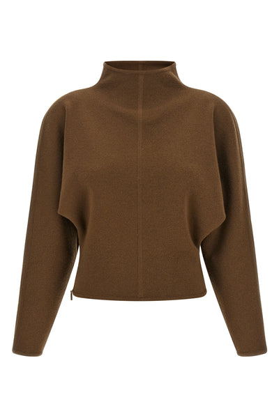 the max mara giglio cropped knit defines a new sartorial proportion through sc