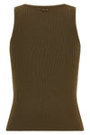 the sleeveless max mara editta top defines a new essentiality through a precise